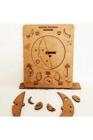 Moon Beavers Ayın Evreleri Ahşap Eğitici Oyun