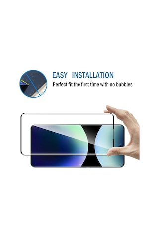 Redmi Note 15 4g Kavisli Edge Ekran Koruyucu Temperli Kırılmaz Cam Parmak Izi Okur