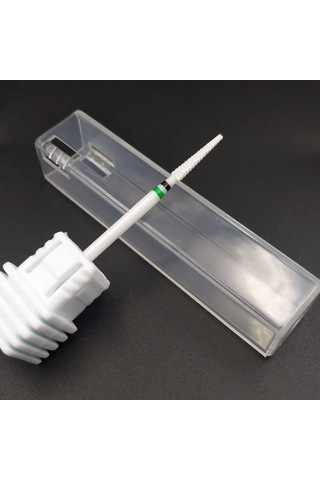 Hytoos Seramik Tırnak Matkap Ucu 3/32 "döner Tırnak Eti Temiz Çapak Uçları Manikür Elektrikli Matkap Aksesuarı Tırnak Güzellik Araçları-l358t