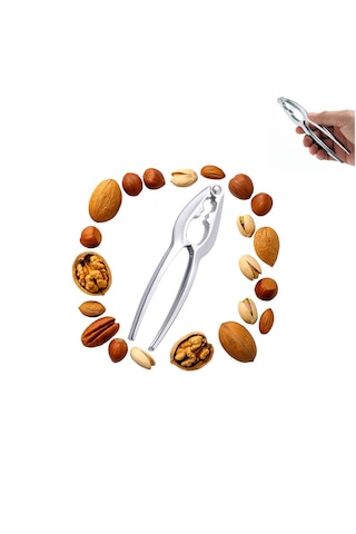 Yakut Fındık Ve Ceviz Kıracağı Pense Model Metal Küçük Kıracak Kabuklu Yemiş Vb Kıracağı 14,9cm X 3,6cm