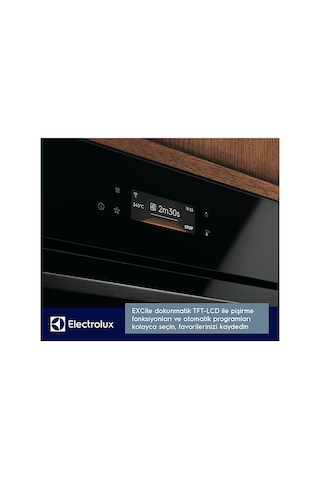 Electrolux LOX8P87WZ 72 L Fırın Siyah