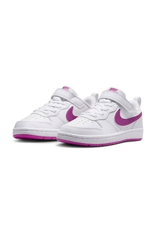 Nike Court Borough Low Ps Recraft Beyaz-mor Günlük Spor Ayakkabı Beyaz - Mor