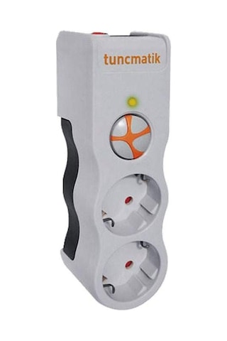 Tunçmatik Powersurge TSK5080 525J 2'li Akım Korumalı Priz Beyaz