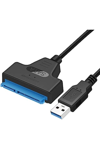 Usb 3.0 - Sata Dönüştürücü Kablo, 2.5 İnç Hdd/ssd Taşınabilir Hard Disk Okuyucu Adaptör