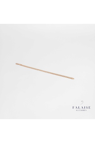 Ezme Zincir Bileklik 20cm Altın
