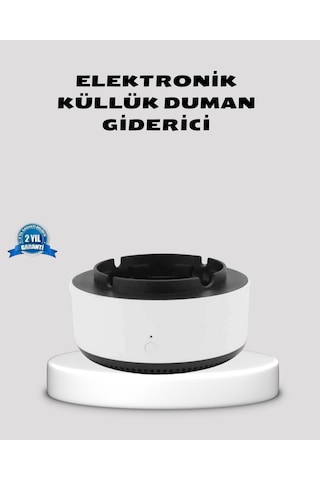 Hava Temizleyici Küllük Dumanı Filtreli, Sessiz Çalışan, Şık Tasarım