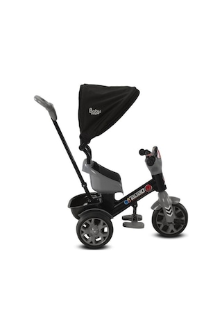 Babyhope 121 Bobo Üç Tekerlekli Ebeveyn Kontrollü Bisiklet Çocuk Bisikleti Gri 03012160,gri Çocuk Bisikleti