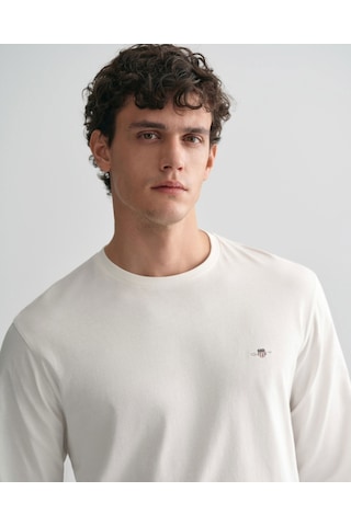 Gant Erkek Sweatshırt 2004049-113 2004049-113 Beyaz Beyaz