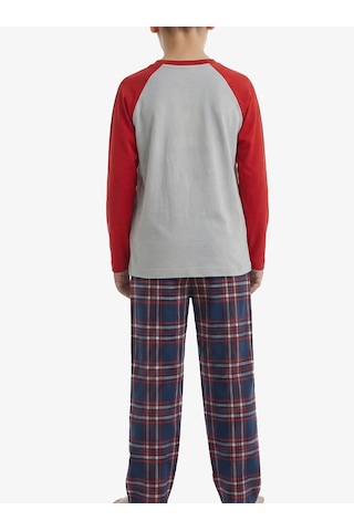 Blackspade Erkek Çocuk Termal Pijama Takımı 40844 - Gri