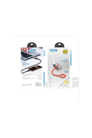 Go Des Gd-ct071 Type-c To Usb-a Otg Adaptör Veri Aktarımı Ve Hızlı Şarj Özellikli