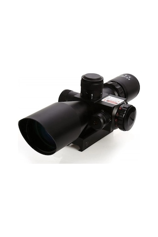 Süper Zoomlu Lazerli Profesyonel Av Dürbünü 2.5-10x40/e Çok Renkli