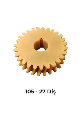 Hamur Yoğurma Makinesi Kestamit Dişlisi 105 Mm 27 Diş