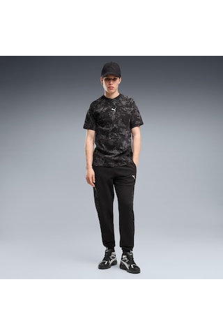 Puma Sport Camo Erkek Siyah Tişört 694336-01