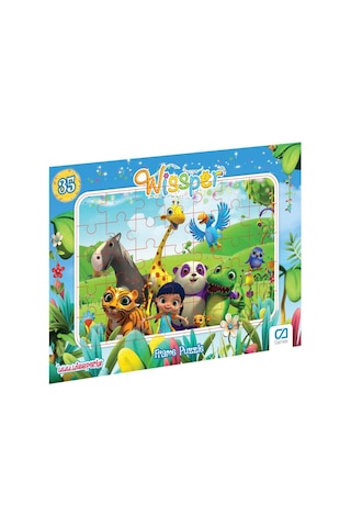 Babystore Wissper Frame Puzzle 35 Parça 2'Li Puzzle Seti