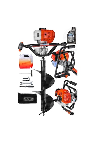 Swazer SGT-EA520-200M Benzinli Toprak Burgu Makinesi 20 CM