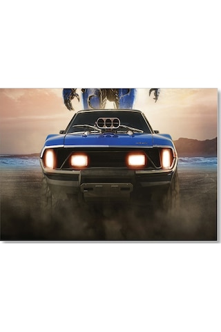 Cakasepetim Transformers Bumblebee Dropkick Ahşap Mdf Tablo