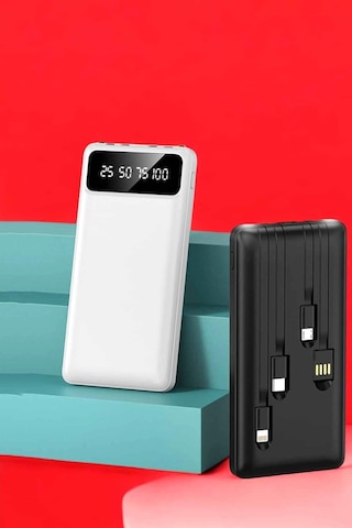 Mey İthalat Powerbank 20.000 Mah Lcd Ekran Usb Lightning Type-c Uyumlu İos Ve Android Çok Renkli 62515786
