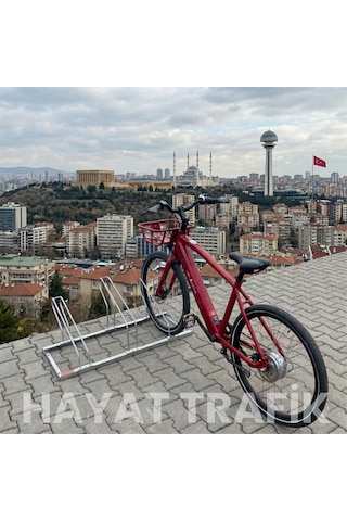 Bisiklet Park Yeri Üçlü Galvaniz Eko, Park Demiri