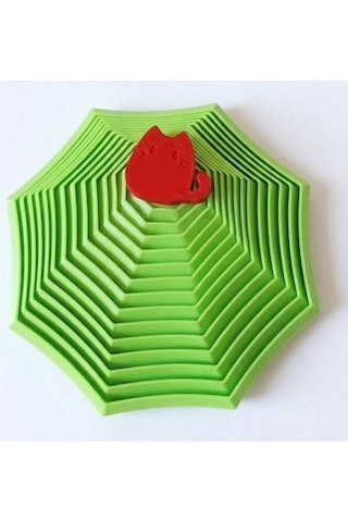 Montessori Eğitici Geometrik Yıldız - Kedifigürlü Akıl Ve Zeka Oyuncağı - Motor Becerisi- Yeşil