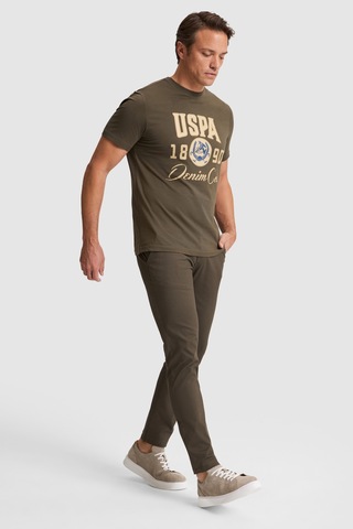 U.s. Polo Assn. Erkek Koyu Haki Pantolon Kanvas-chino 50322310-vr111