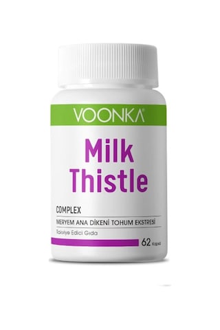Voonka Milk Thistle 62  Kapsül