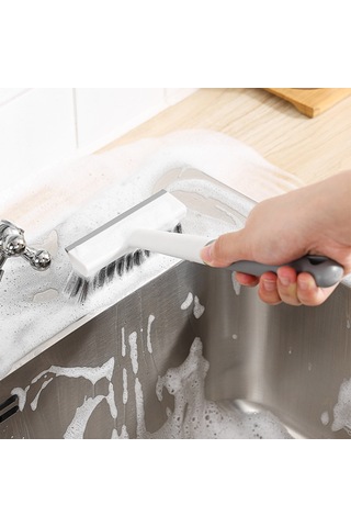 Lekesiz Oturma Odası Pencere Temizliği İçin İnsanlaştırılmış Saplı Ergonomik Çift Taraflı Cam Temizleyici