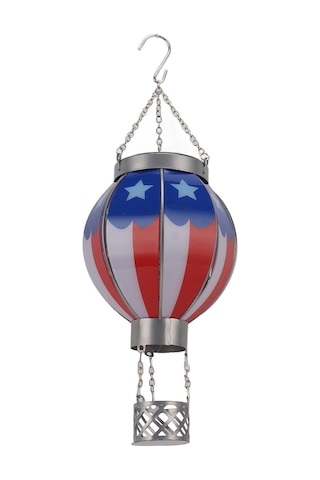 Wezone Renkli Balon Şekilli Solar Bahçe Lambası - Dış Mekan Dekorasyonu İçin Sıcak Işık