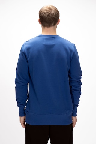 Bad Bear Corner Baskılı Parlament Mavisi Crewneck Erkek Sweatshirt Parlement Mavisi