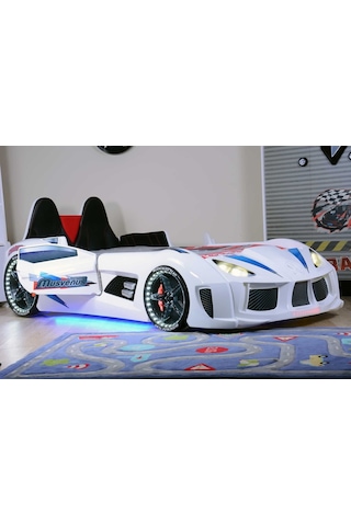 Audi Bazalı Arabalı Yatak , Kapıları Açılan Arabalı Yatak Beyaz