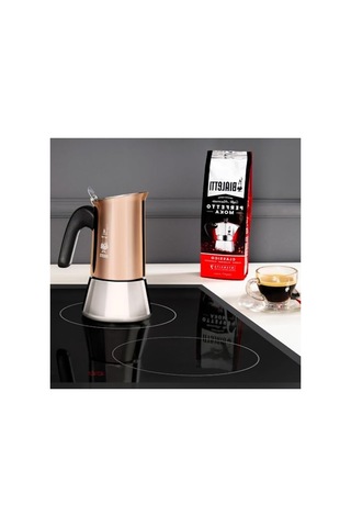 Ocak Üstü Espresso Pişirici, Paslanmaz Çelik Gövde İle Güvenli