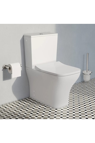 191-003-009 VitrA Shift Klozet Kapağı, Slim, Yavaş Kapanır