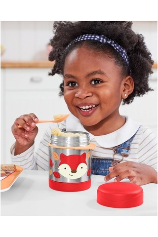 Skip Hop Zoo Paslanmaz Çelik Termos Tilki Kırmızı