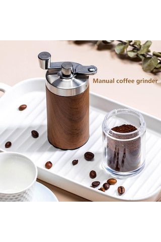 Rlq Manuel Kahve Değirmeni, Paslanmaz Çelik, Taşınabilir El