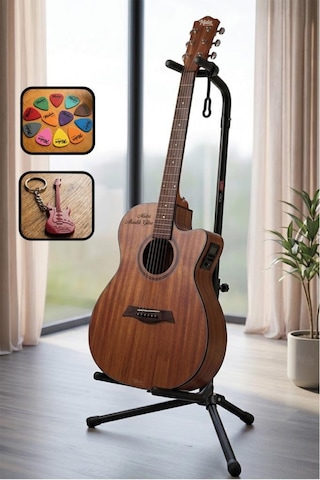 Gtr-01 Enstrüman Gitar Standı Sehpası Pena Hediye