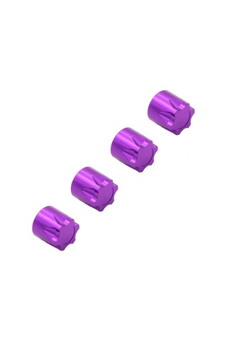 Ebitda 4 Adet Alüminyum Jant Kapağı - Renk: Siyah, Trax4, Scx10, Redcat Gen8 İçin M4 Somunlu