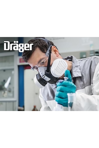 Drager X- Plore 3300 Yarım Yüz Maskesi L Beden