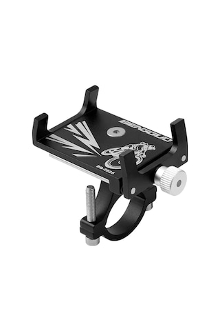 Bisiklet / Motosiklet Telefon Tutucu Anti-shock Gidon Navigasyon Tutacağı 4 Tırnak Kilitli