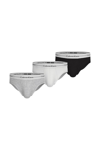 Calvin Klein Hıp Brıef 3pk Boxer-9103 Siyah-beyaz-gri