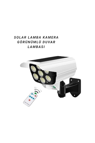 Znv Zenvia Mey İthalat Kamera Görünümlü Bahçe Lamba Znv2025 Cmn