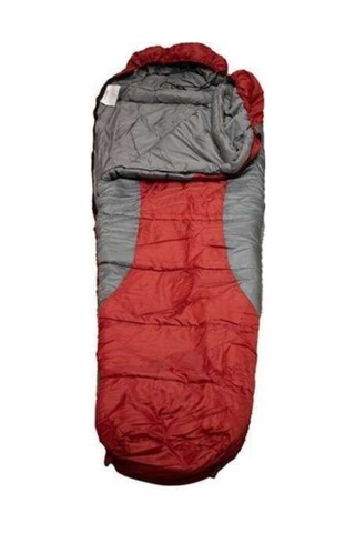 Dft Mumya 220x80x55cm Kırmızı -5 Derece Uyku Tulum Siyah