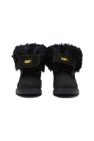 Caterpillar Utah Fur Wp Çocuk Bot Siyah