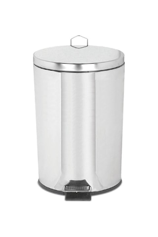 Palex Krom Pedallı Çöp Kovası 30 Litre
