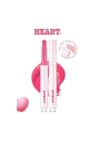 Peripera Heart Jam Glow Yoğun Nemlendirici Parlak Bitişli Balm 5 Berry Coke