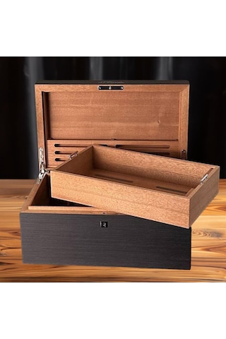 S.t. Dupont Prestige Puro Kutusu Humidoru Siyah 100's 34766341