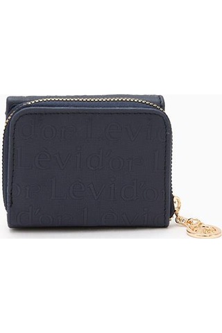 Lacivert Kabartma Desen Cüzdan Lacivert