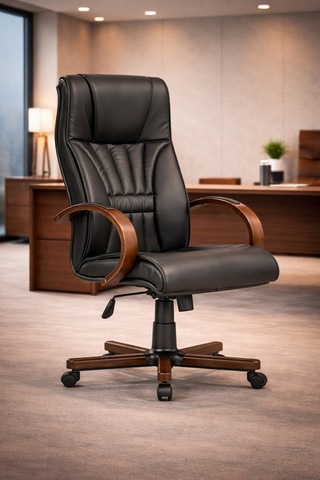 Imperıal Premium Yönetici Ofis Ve Büro Koltuğu Anatomik Tasarım Lüks Oturum Konforu Siyah
