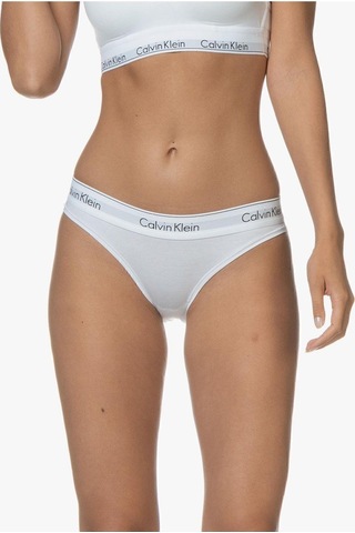 Calvin Klein Kadın Külot - Rahat Ve Şık Elastik Bantlı Tasarım-7521 Beyaz