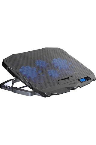 Tornado 4x Turbo Led Fan 6 Farklı Kademeli Lcd Ekran Notebook Soğutucu.