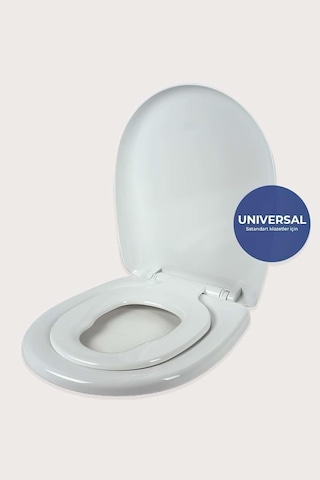 Mayaglory Herakids Çocuk Adaptörlü Klozet Kapağı, Çocuk Klozet Kapağı, Oval Klozet Taşı Uyumlu Genel