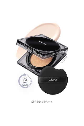 Clio Kill Cover The New Founwear Cushion + Refill SPF50+ 1.5 Fair